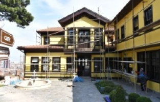 Bursa'da Sümbüllü Bahçe Konağı yenileniyor