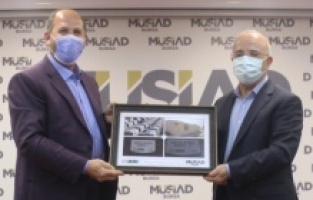 İHH Bursa'dan MÜSİAD'a hayırlı olsun ziyareti