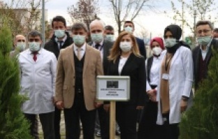 Mesai arkadaşları Dr. Durmuş’u unutmadı!