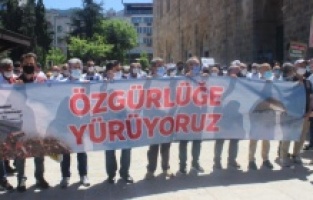 BGKP'den Filistin’e destek yürüyüşü