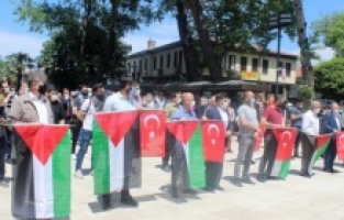 BGKP üyeleri Filistinli şehitler için gıyabi cenaze namazı kıldı