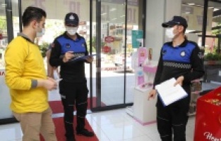 Bursa Nilüfer Zabıtası tam kapanma denetiminde