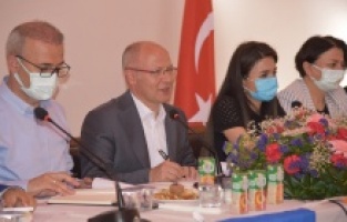 Başkan Gürkan, Mudanya’da mahalle başkanları ile bir araya geldi