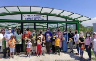 Minik öğrencilerden çiftçi ve çevreye anlamlı destek