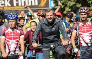 Bisiklet tutkunları Gürsu’nun doğasında yarışacak