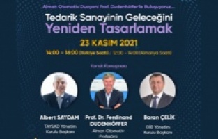 Profesör Dudenhöffer,  tedarik sanayini geleceğini anlatacak