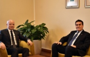 AK Parti İl Başkanı Gürkan’dan Başkan Dündar’a ziyaret