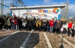 Öğrencilerden sosyal duyarlılık maratonu