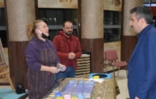 Başkan Yılmaz'dan YIL-MEK workshop etkinliğine ziyaret