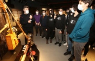 Nilüferli öğrenciler müzede ritim öğreniyor