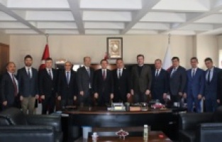 Vekil Kılıç’tan BŞO Başkanı Çakır’a hayırlı olsun ziyareti