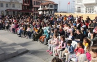 Mudanyalı çocuklar ara tatilde doyasıya eğlendi