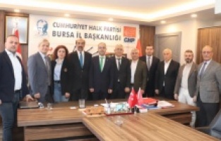ARTKAFKON’dan CHP Bursa’ya nezaket ziyareti