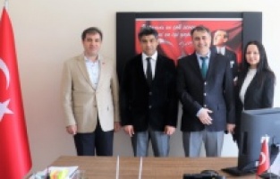 Eyrice Diş Yönetiminden Dekan PROF. DR. A. Alper Pampu’ya ziyaret