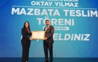 Başkan Yılmaz güven tazeledi