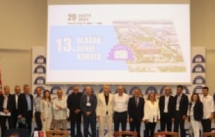 Bursa OSB’nin 13. Genel Kurulu yapıldı