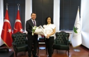 Mimarlardan Başkan Erkan Aydın’a Ziyaret