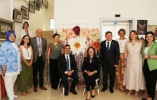 NİLSEM’li kadınların eserleri göz doldurdu