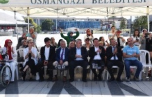 Engelli bireyler 30 Ağustos Zafer Bayramını coşkuyla kutladı