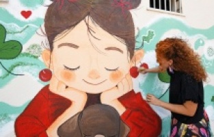 Osmangazi’nin duvarlarında sanat var