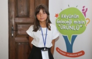 Ürünlü’nün çocukları köylerinin geleceği için projeler hazırladı