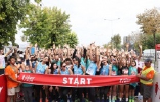 Başkan Şadi Özdemir ‘Eker I Run’ heyecanına ortak oldu