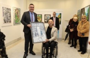Özel ressamlardan anlamlı sergi
