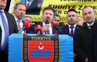 Şoförlerden Ankara’da toplu açıklama