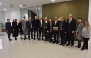 UİB Yönetimi Finlandiya heyetini ağırladı