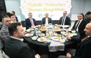 Kestel Belediyesi’nden Muhtarlarla İftar Buluşması