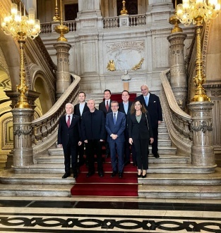 Başkan Bozbey Avrupa'da tarihi kent modelini inceledi