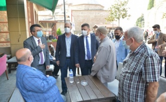 Başkan Yılmaz esnafı dinledi