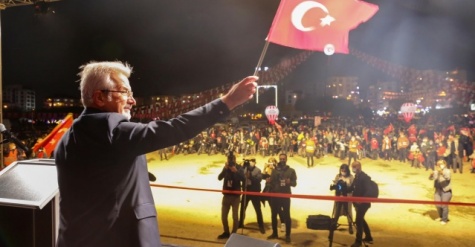 Nilüfer’de yürekler Cumhuriyet için attı