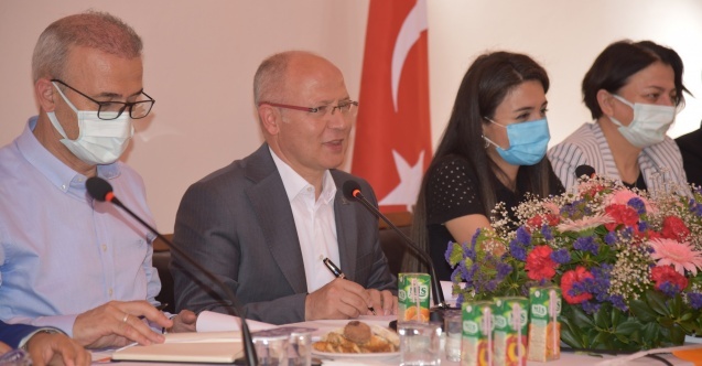 Başkan Gürkan, Mudanya’da mahalle başkanları ile bir araya geldi