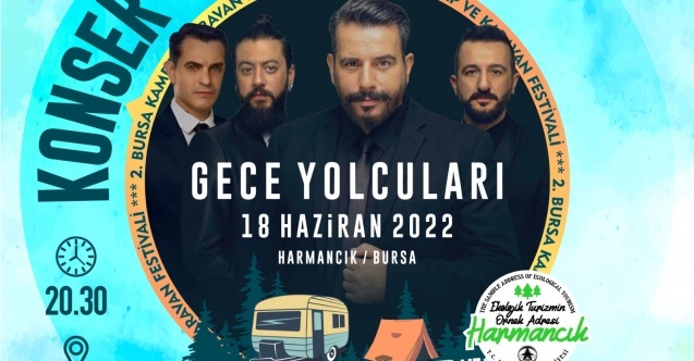 Kamp ve karavan tutkunları Bursa’da buluşuyor