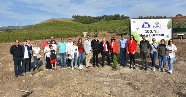 Bursa OSB VE BOSİAD’dan 100. yıl hatıra ormanı
