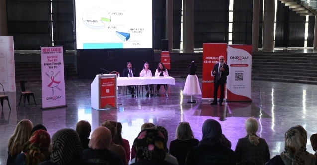 Osmangazi Belediyesi meme kanserine dikkat çekti