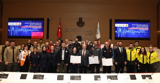 Nilüfer’de afetlere karşı güç birliği