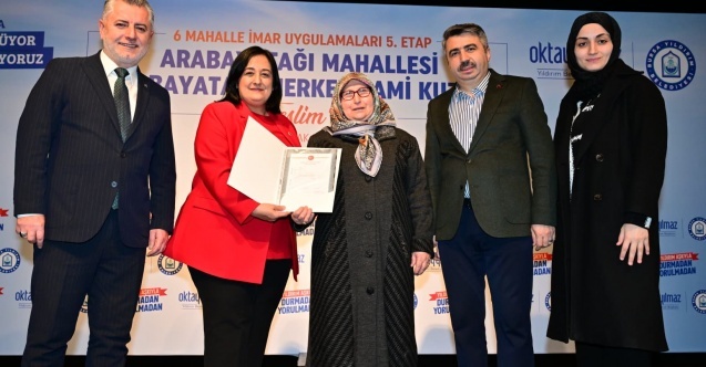 Büyük dönüşüm yolunda tapu seferberliği devam ediyor