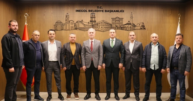 İMSİFED heyeti İnegöl’de temaslarda bulundu